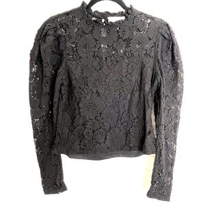 Audrey Parks Francesca’s Collections Lace Top
